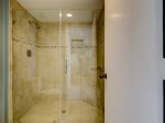 Updated Master Bath with Separate Walk in Shower at 1501 Villamare